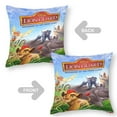 thumbnail image 4 of Throw Blanket and Pillowcase Set For The Lion Guard Thin Bed Couch Decor Kids Adult Nap Micro Fleece Fuzzy Blankets Bedroom Car All Season Birthday Gifts 50×60 inch, 4 of 5