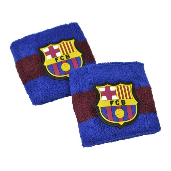 Barcelona FC Bracelet en Coton Crête (Pack de 2)