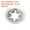 Silver, variant on Uxcell Star Internal Tooth Lock Washers Push on Retaining Clips Manganese Steel Quick Speed Locking Washers for Fastening Black 100 3 mm