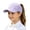 Purple, variant on MEICHEN Kids Ponytail Baseball Cap Mesh Girls Sun Hat Adjustable Outdoor Sports Visor Hat