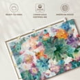 thumbnail image 6 of Elephant Stock Succulent Florals Crop Wall Art - Horizontal Canvas Wall Art - Living Room Wall Decor - Abstract Canvas - Orange And Blue Decor By Danhui Nai - 12" x 8", 6 of 8
