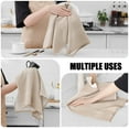 thumbnail image 5 of decorUhome Premium Kitchen Towels(18"x 28", 6 Pack), Large Cotton Kitchen Hand Towels, Khaki, 5 of 10