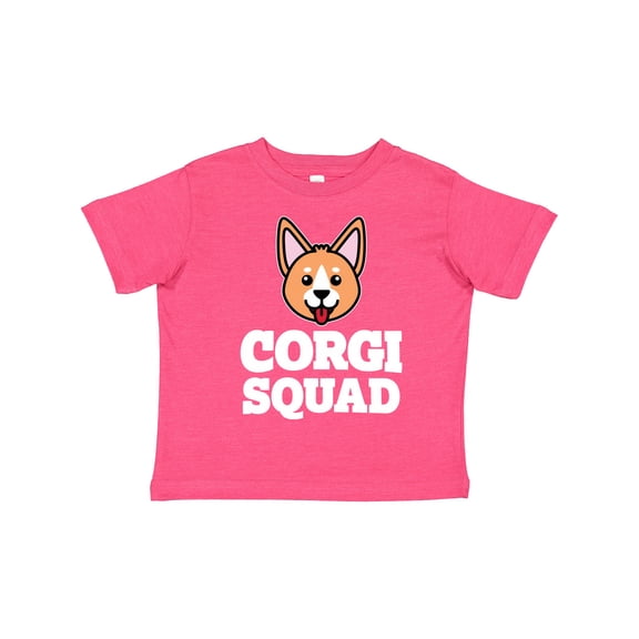 Inktastic Dog Corgi Squad Boys or Girls Toddler T-Shirt