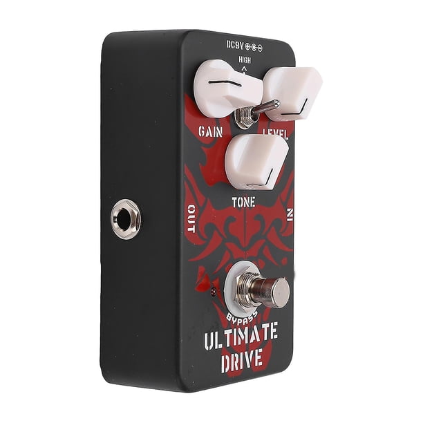 JF-02 Rich Overdrive, Limit Distortion, Bypass Effect Pedal for Electric Guitar