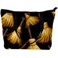 thumbnail image 2 of Broom Canvas Leather Mix Handbag Twill Sponge Jeanette 30x10.5x39cm/11.8x4.1x15.4in, 2 of 5