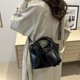 thumbnail image 3 of Bolso Compras Bolsas Superior Pequeñas Carteras Y Hombro para Mujeres PU Cuero 2 Piezas Correa Ancho Ajustable Con Vagabundo, 3 of 9