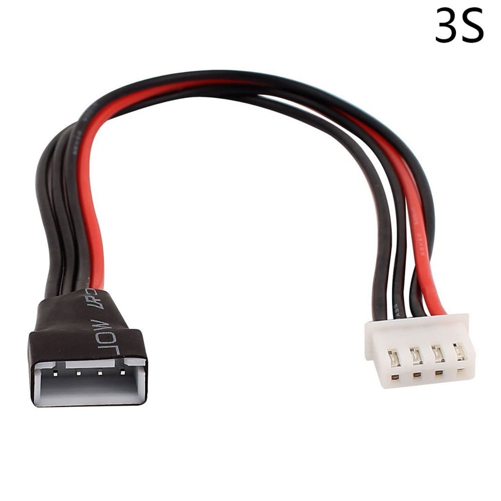 3S 4S 6S Lipo Battery 4Pin JST-EH Plug Balance Charging Cable Extension RC 2S 