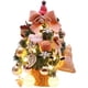 thumbnail image 1 of Árbol de Navidad artificial con luces LED Mini árbol de Navidad para decoraciones de mesa navideñas, 1 of 7