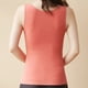 thumbnail image 4 of Camiseta térmica sin mangas para mujer, camiseta de forro polar, camiseta sin mangas, capa base, chaleco cálido sin costuras, 4 of 8