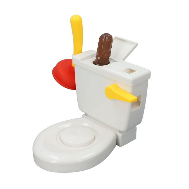 Family Poop Toilet Game, Funny Poop Game Prank Game Grab Flying Poop Portable for Party