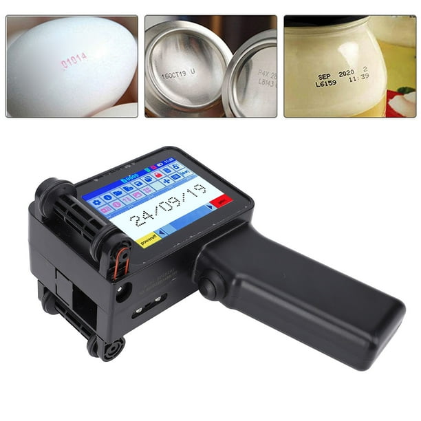 Impresora De Inyección De Tinta Portátil, Interfaz De Usuario Simple Impresora De Inyección De Tinta Con Entrada De Dedo O Lápiz óptico Precisión De Impresión De 600 Ppp