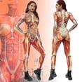 thumbnail image 4 of Mono elástico con estampado de músculos para fiesta de Halloween en 3d, traje de cuerpo de anatomía humana, disfraz de Cosplay, Catsuit, 4 of 5