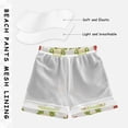 thumbnail image 5 of Frogs Mushrooms Cartoon Cute Boys' Swim Trunks Board Shorts Beach Pants Bathing Bottoms S, 5 of 8
