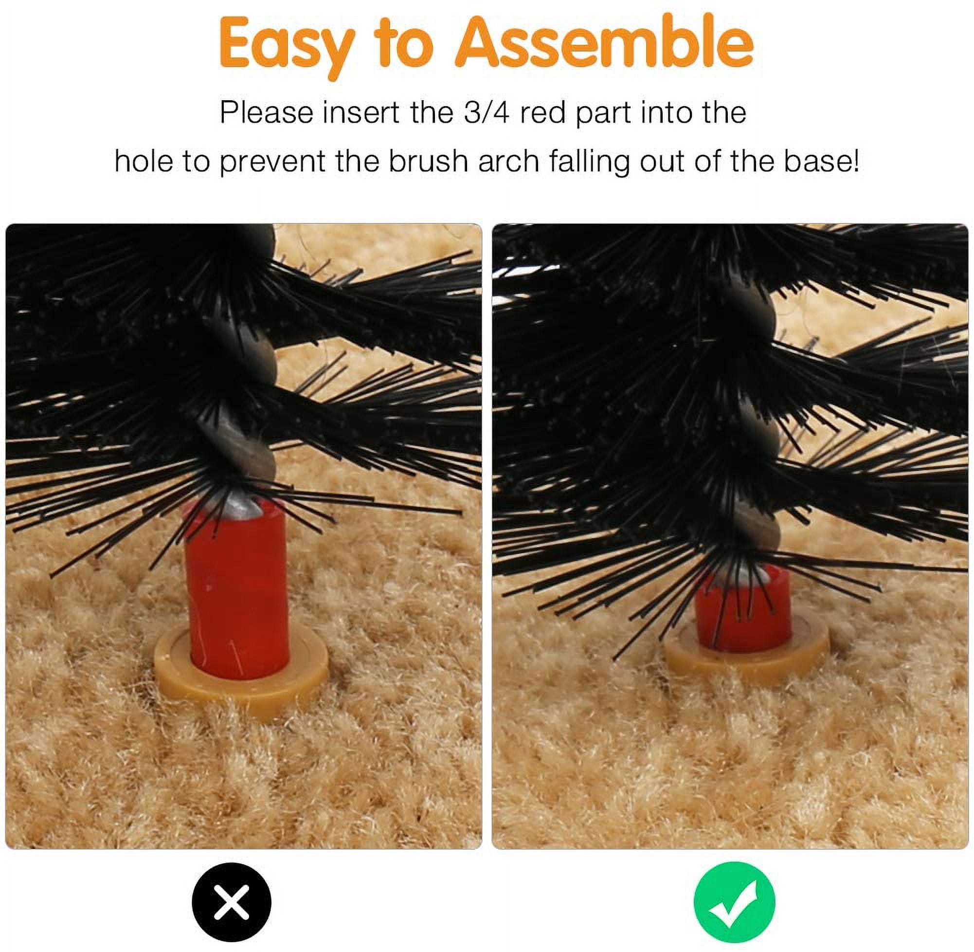 Cat Arch Scratcher, Cat Self Groomer Brushes For Indoor Cats, Cat Face Scratcher Brush Arch Scratching Board Scratch Pad Massager For Shedding