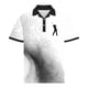 thumbnail image 4 of Blusa y camisa de manga corta con cuello vuelto para hombre, blusa informal con botones y estampado geométrico, blusa de manga corta con cuello vuelto para hombre, 4 of 5