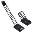 thumbnail image 3 of 100Pcs Adhesive Cable Management Clips - Adjustable, Reusable Wire Clamps - Firmly Fixed, Heat  - Save Space and Neatly Wire Your Home or Workplace - Insulation, 3 of 8