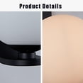 thumbnail image 3 of Modern Deco Globe Sconce , Minimalist Style , Art Deco Lighting , Curvilinear Base , Steel Wall Sconce , outdoor wall lamp(10 Inch), 3 of 9