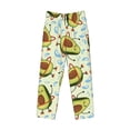 thumbnail image 4 of Disketp Avocado Doing Sport Men'S Pajama Pants - Ultra Soft Fleece Sleep And Lounge Pants (Size: S-Xxl), 4 of 9