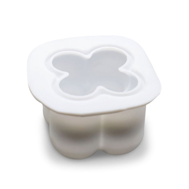 Molde para dar forma a velas a prueba de calor de silicona DIY, molde para hornear con cera bonita antiadherente para dulces, Mini bandeja para pasteles tipo 1 tholdsy HA009102-01