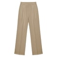 thumbnail image 4 of Dress Pants Women High Waisted Wide Straight Leg Loose Business Casual Office Work Pants Slacks for Women, 4 of 5