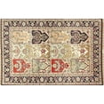 thumbnail image 1 of Ahgly Company Indoor Rectangle Traditional Sienna Brown Persian Area Rugs, 2' x 5', 1 of 6