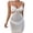 White, variant on yillto Women Tank Dress Sleeveless V Neck Spaghetti Strap Tunic Dresses Summer Beach Swimwear Coverups