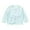 Sky Blue, variant on Girls Solid Color Cute Hollow Breathable Ice Silk Thin Cardigan Round Neck Long Sleeve Jacket for Spring Autumn Indoor Wear White,4-5 Years