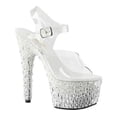 thumbnail image 2 of Women's Pleaser Adore 708MR-5 Ankle Strap Sandal, 2 of 5