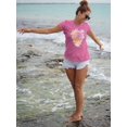 thumbnail image 4 of Pipeline Waveflower Good-Vibes Trend - T-shirt Women's, 4 of 4