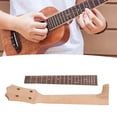 thumbnail image 4 of Ukulele Fretboard Neck Set, Easy To Install Odorless Ukulele Fingerboard Kit Wear Resistant  For Replacement 23in, 4 of 8