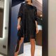 thumbnail image 5 of Vestido Sexy Con Purpurina. Vestido de noche con cordones y lentejuelas de manga larga con purpurina sexy para mujer (negro M) Ygjytge para Mujer Negro T S, 5 of 7