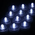 thumbnail image 6 of 12Pcs Submersible Waterproof Wedding Tea Candle Lamp Battery Operated LED Lights, 6 of 7