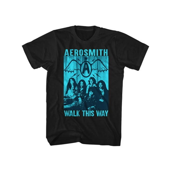 Aerosmith Aero This Way2 Black Adult T-Shirt Lt
