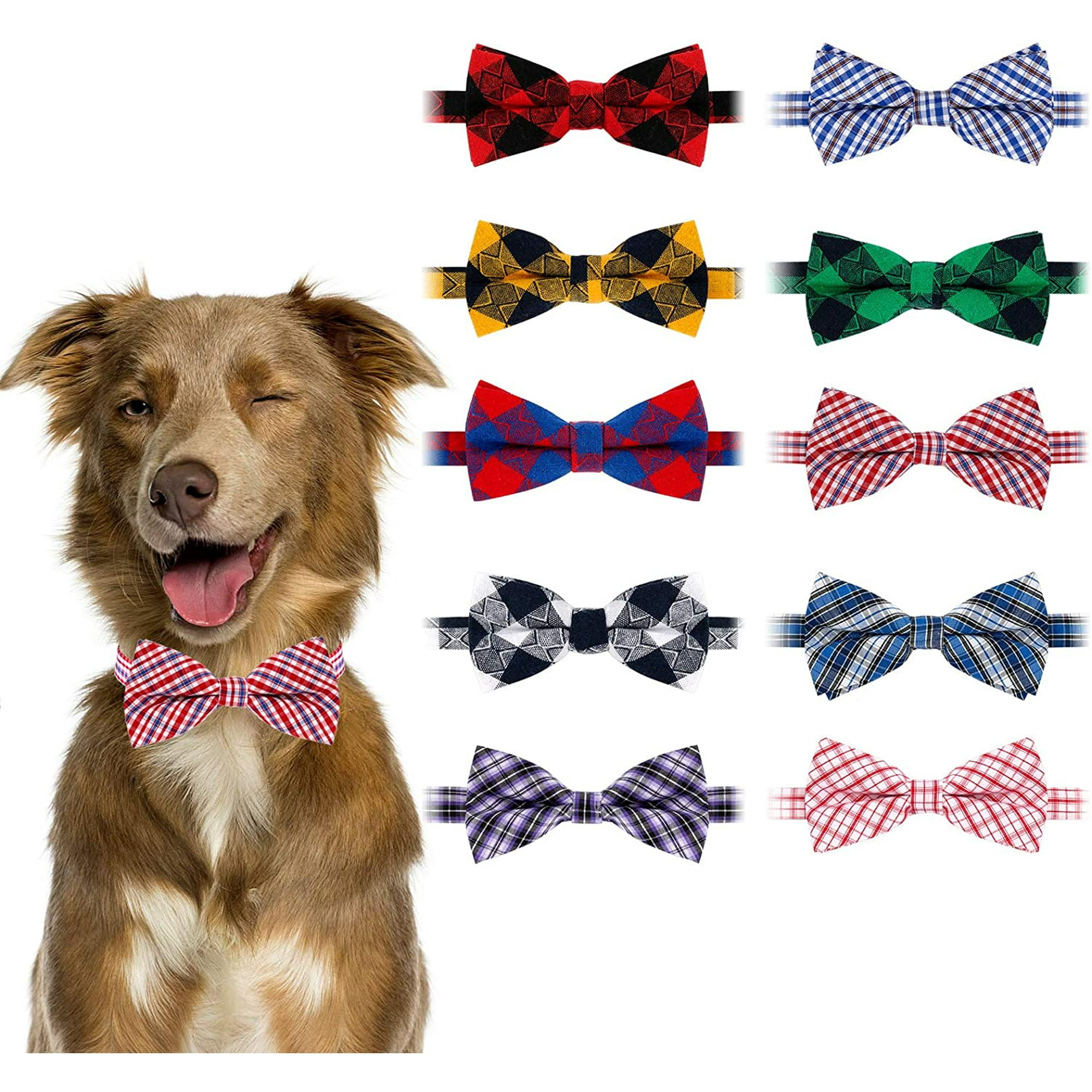Dog grooming bow ties sales