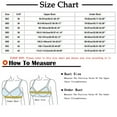 thumbnail image 3 of Valentine's Day Savings Clearance 2024! TAGOLD Womens Plus Size Bra,Woman's Embroidered Glossy Comfortable Breathable Bra Underwear With Rims, 3 of 5