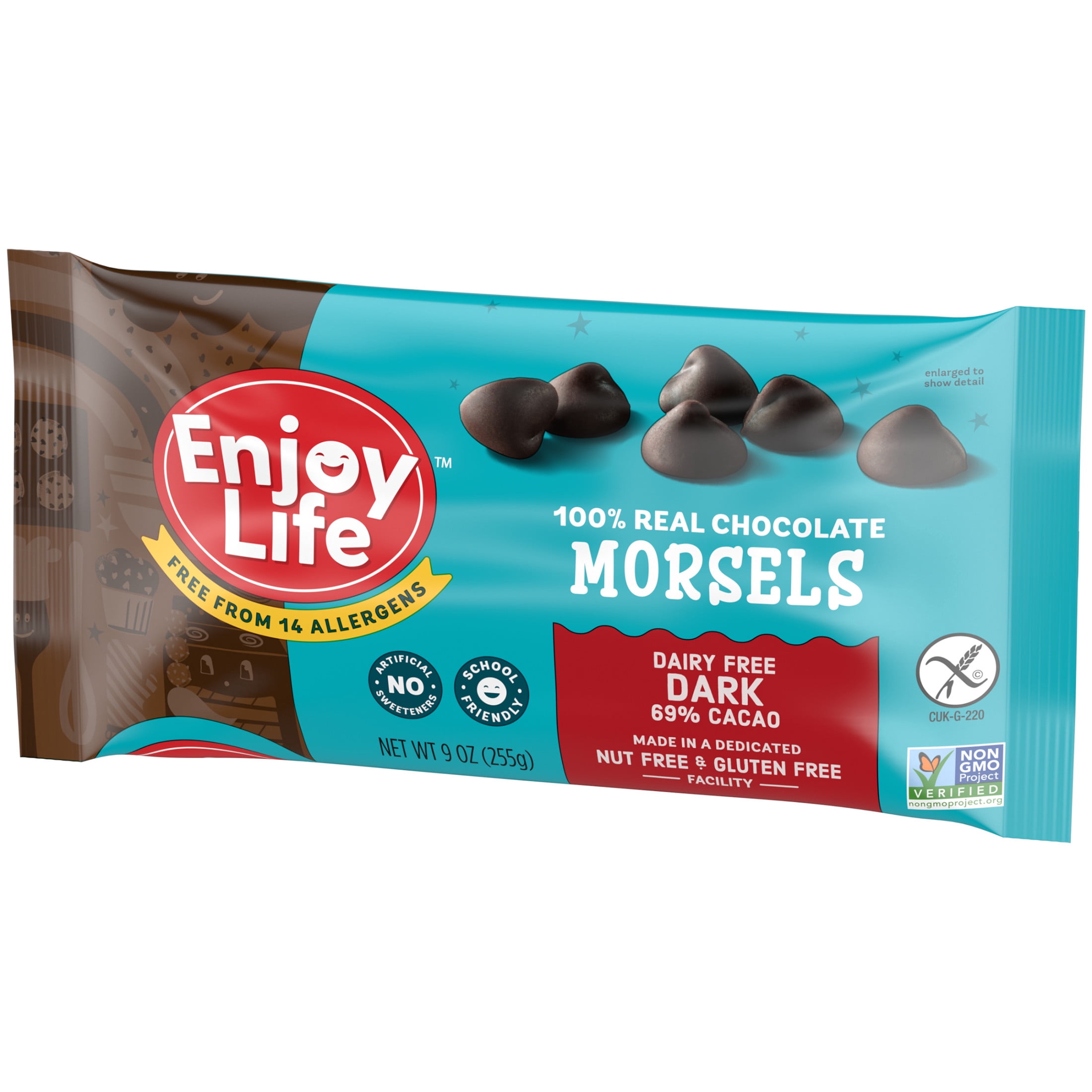 Enjoy Life Allergy Friendly, Dairy Free Dark Chocolate Morsels, Baking Chocolate, 9 oz