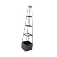 thumbnail image 2 of koolsoo Planter Box with Trellis Outdoor Adjustable Vine Support for Cucumbers Patio 4 Tier, 2 of 9