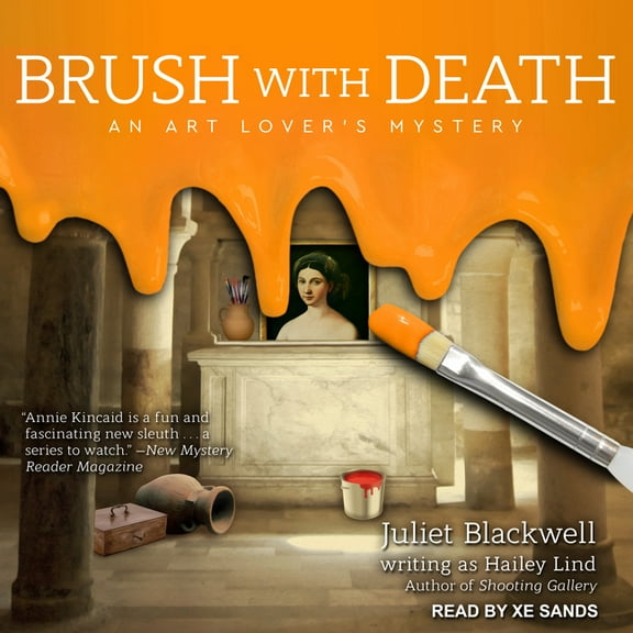 Art Lover's Mystery: Brush with Death (Series #3) (CD-Audio)