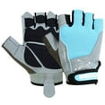 thumbnail image 3 of MRX Women's Weight Lifting Gloves Gym Training Bodybuilding Fitness Workout Glove Sky Blue M, 3 of 5