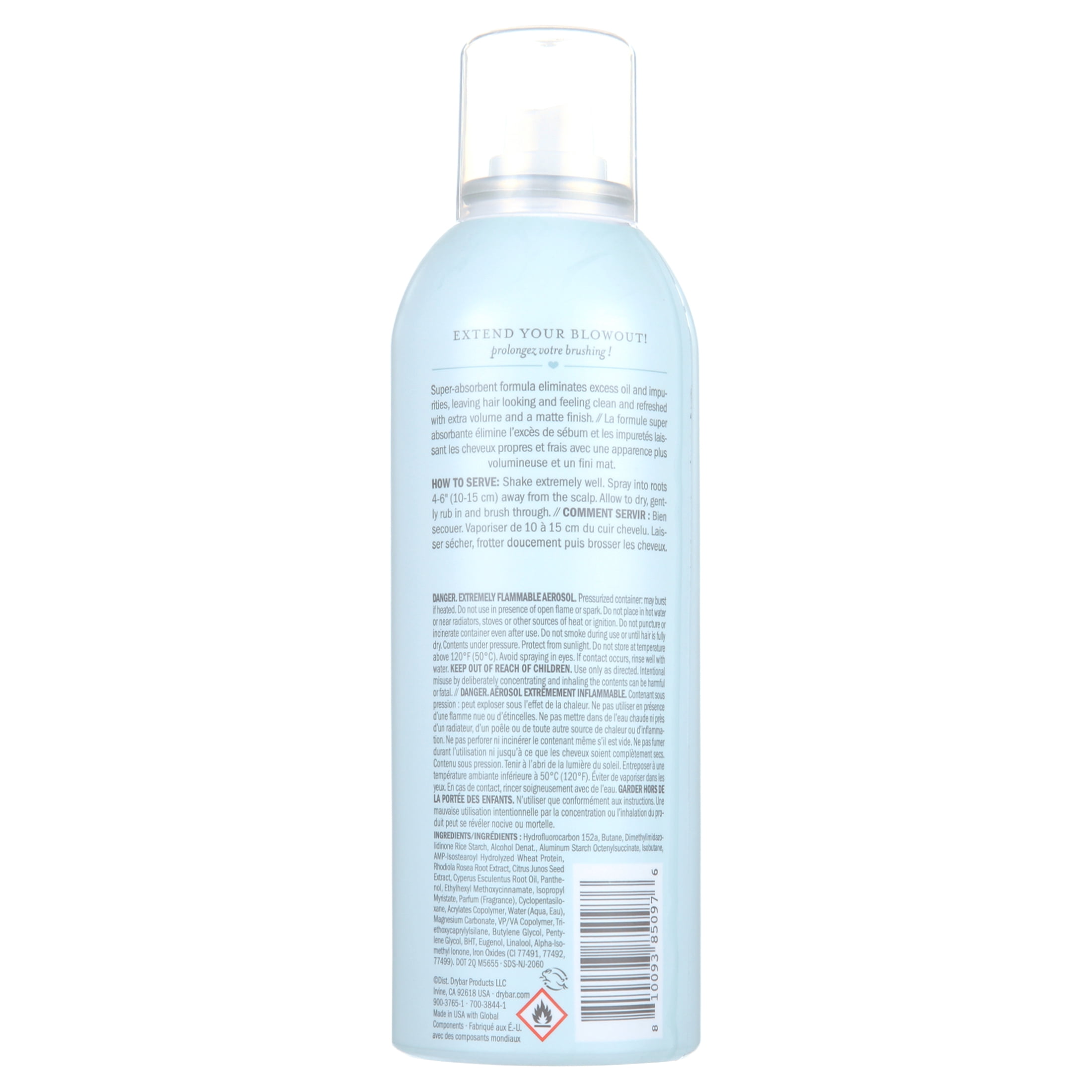 Drybar Detox Dry Shampoo Powder Hair Care, Original Scent, 7.6 oz