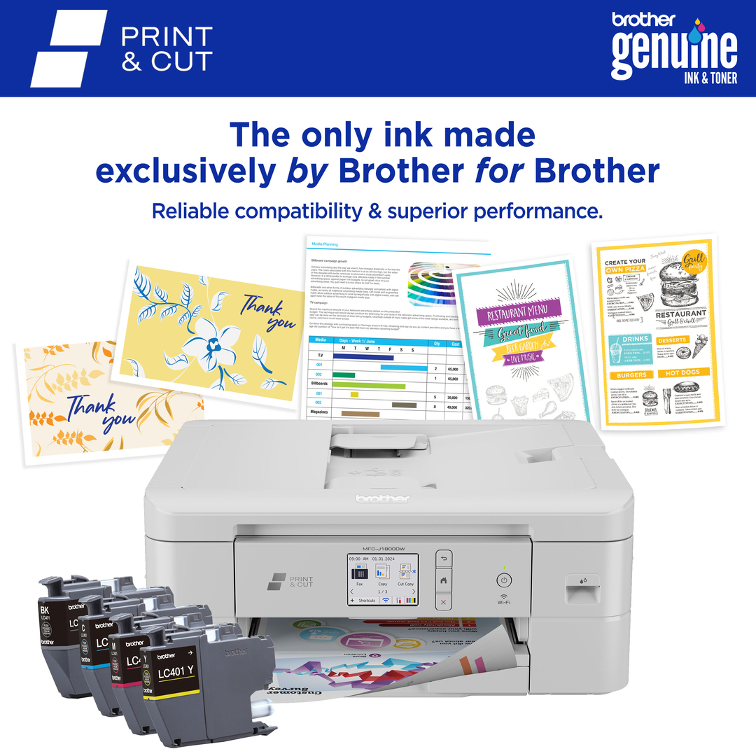 Brother MFC-J1800DW Print & Cut All-In-One Inkjet Printer photo 5