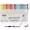 20 Colors, variant on 15/20/25 Double-End Highlighters, Fine Head + Chisel Head, Good Choice for Outlining Lines and Emphasizing Marks, wide range of colors from fresh to vivid, Partner for Imagination and Creativity
