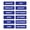 Blue, variant on Calendar Month Magnets (Non-Abbreviated) by DCM Solutions (Black Inverted)