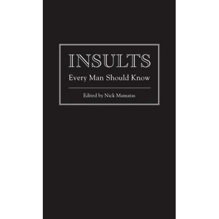 Insults Every Man Should Know