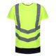 thumbnail image 1 of Regatta - Camiseta Pro Alta Visibilidad de Manga Corta para Hombre (Amarillo, Marino), 1 of 4