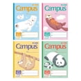 thumbnail image 1 of Cuaderno Campus Semi-B5 de KOKUYO, paquete de 4 unidades, 30 hojas, diseño animal, 1 of 6
