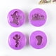 thumbnail image 5 of Inteprter 4 piezas de doble cara molde para hornear herramienta rebanadora de huellas Fondant pastel Chocolate DIY sello de presión herramientas de Herramientas y accesorios para hornear Inteprter  HA068992-00, 5 of 6