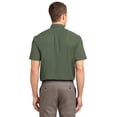 thumbnail image 2 of Port Authority Tall Short Sleeve Easy Care Shirt-4XLT (Clover Green), 2 of 4