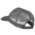 thumbnail image 2 of New Big Size Trucker Mesh Cap - Grey XL-3XL, 2 of 5