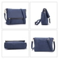 thumbnail image 2 of Bandolera Gladdon Small para mujer de piel vegana azul, 2 of 7